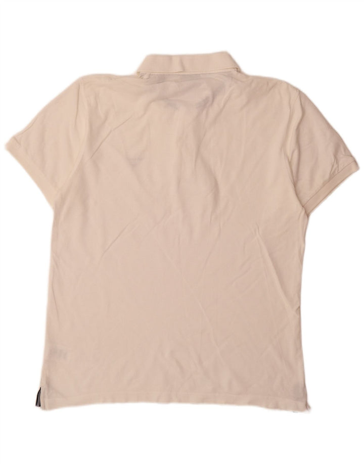 Gant Polo Shirt til mænd Stor hvid bomuld