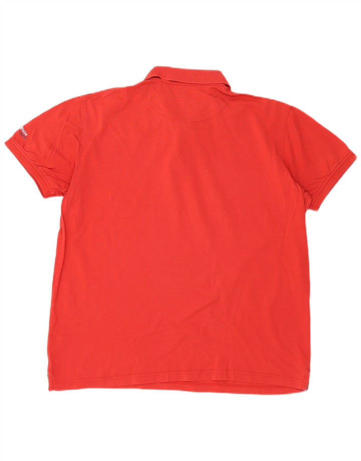 Harmont & Blaine herre poloshirt XL rød bomuld