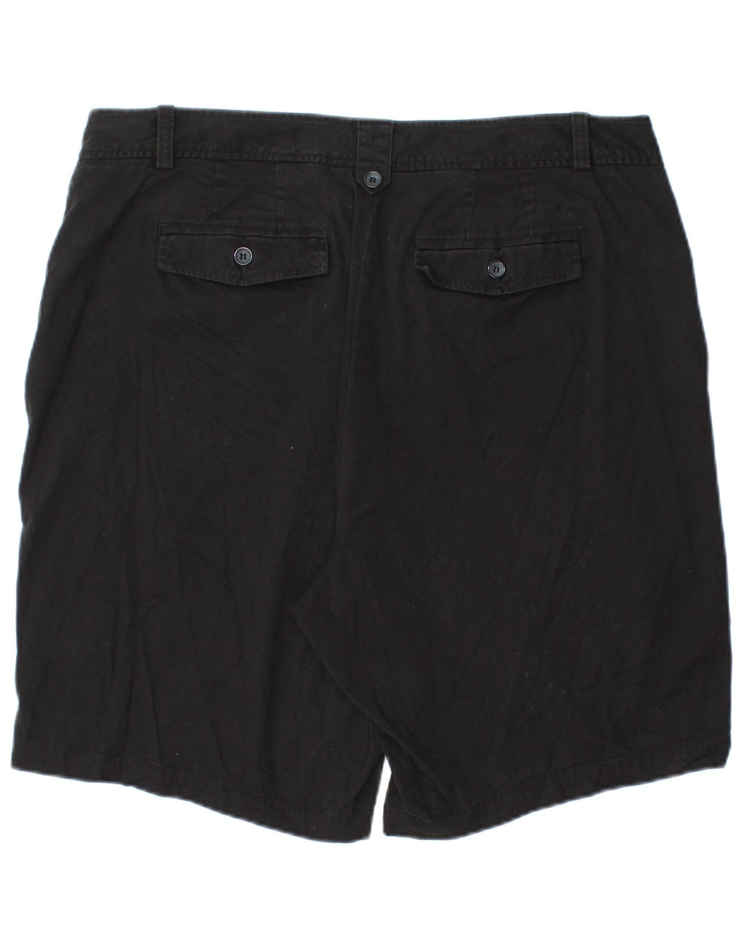 Dockers chinoshorts til kvinder US 18 2XL W38 Sort bomuld