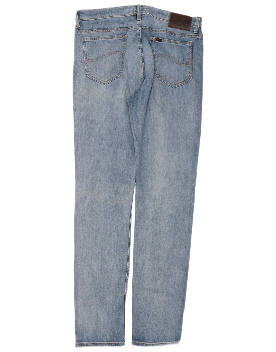 Lee Herre Rider Slim Jeans W34 L34 Blå Bomuld