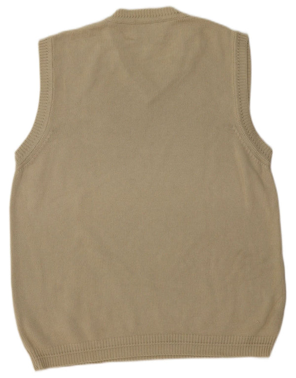 Avirex Herrevest Tank Top XL Beige Bomuld