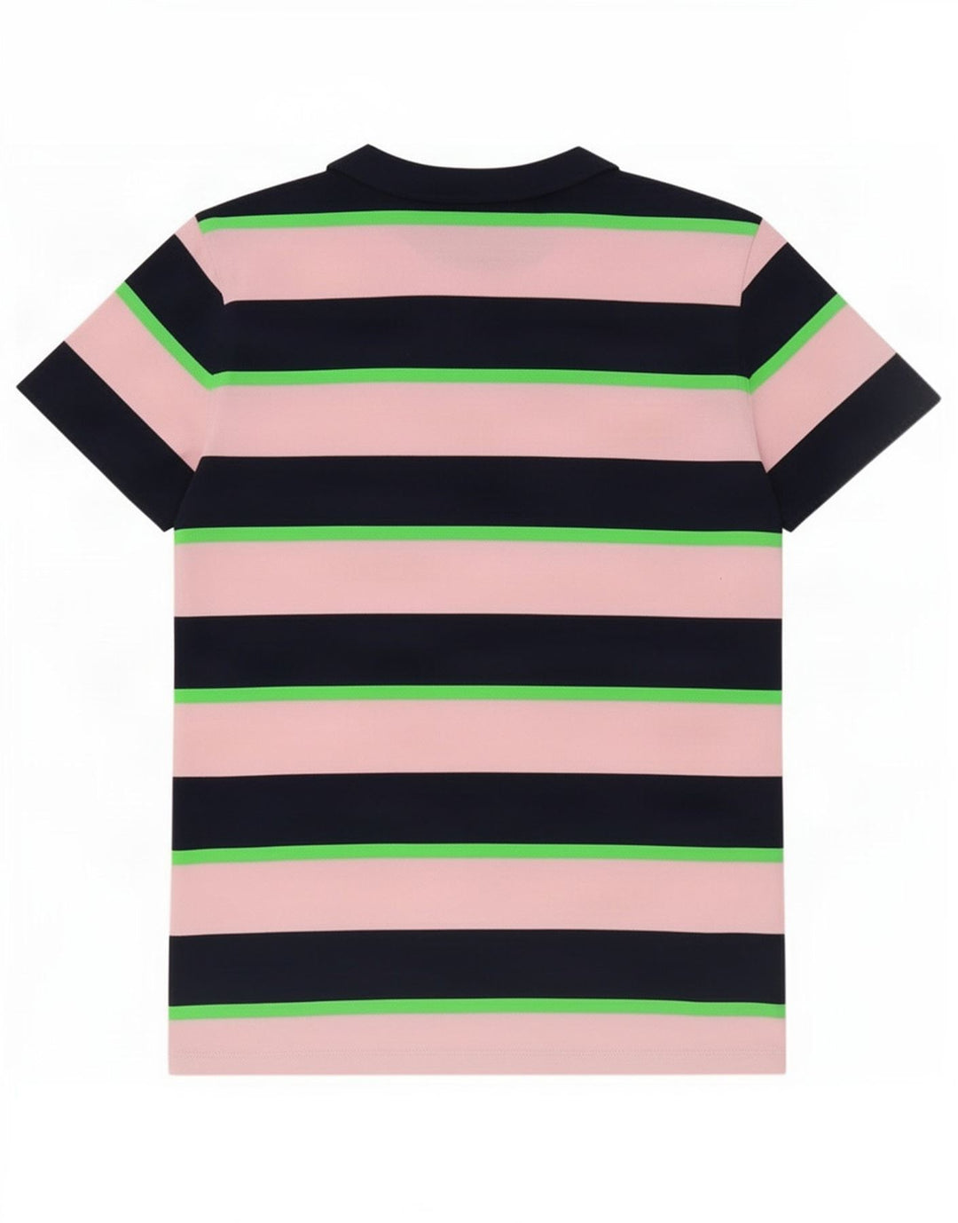 Superdry Herre T-shirt Top Medium Pink Stribet Bomuld