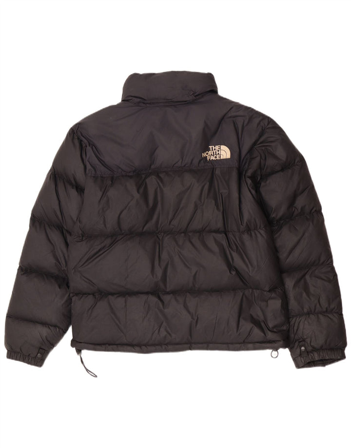 The North Face Herre hættepolstret jakke UK 36 Lille sort nylon