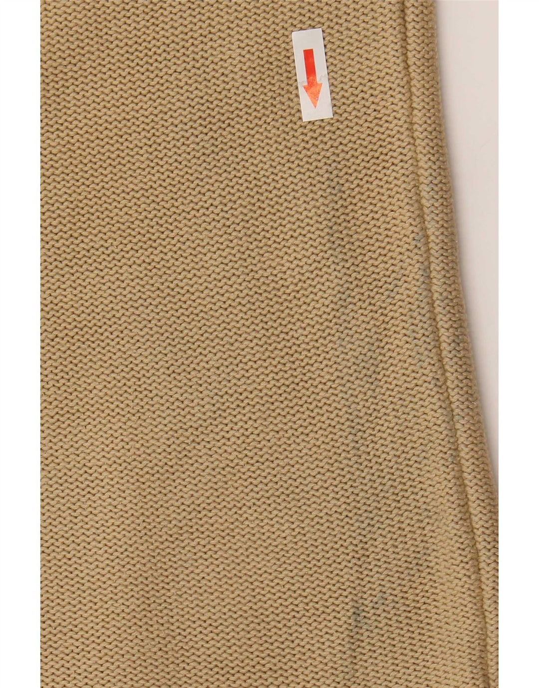 Armani Jeans Herre Crew Neck Jumper Sweater lille beige bomuld