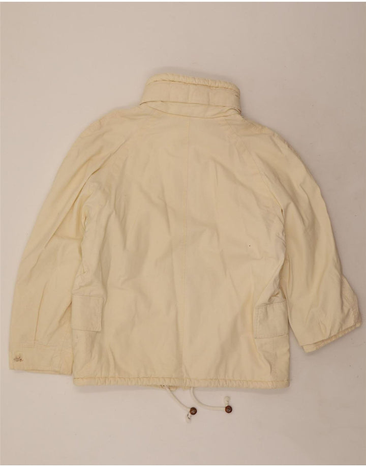 Ocean Star Herre Hooded Utility Jacket IT 54 2XL Off White Bomuld