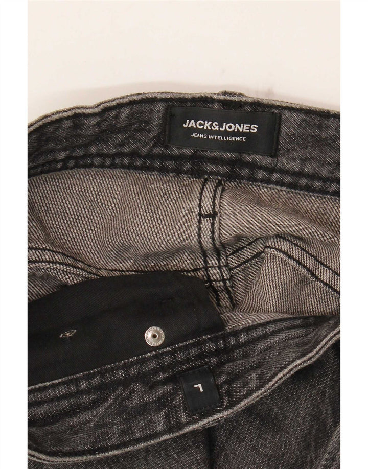 Jack & Jones Herre Ron Denim Shorts Large W36 Grå Bomuld