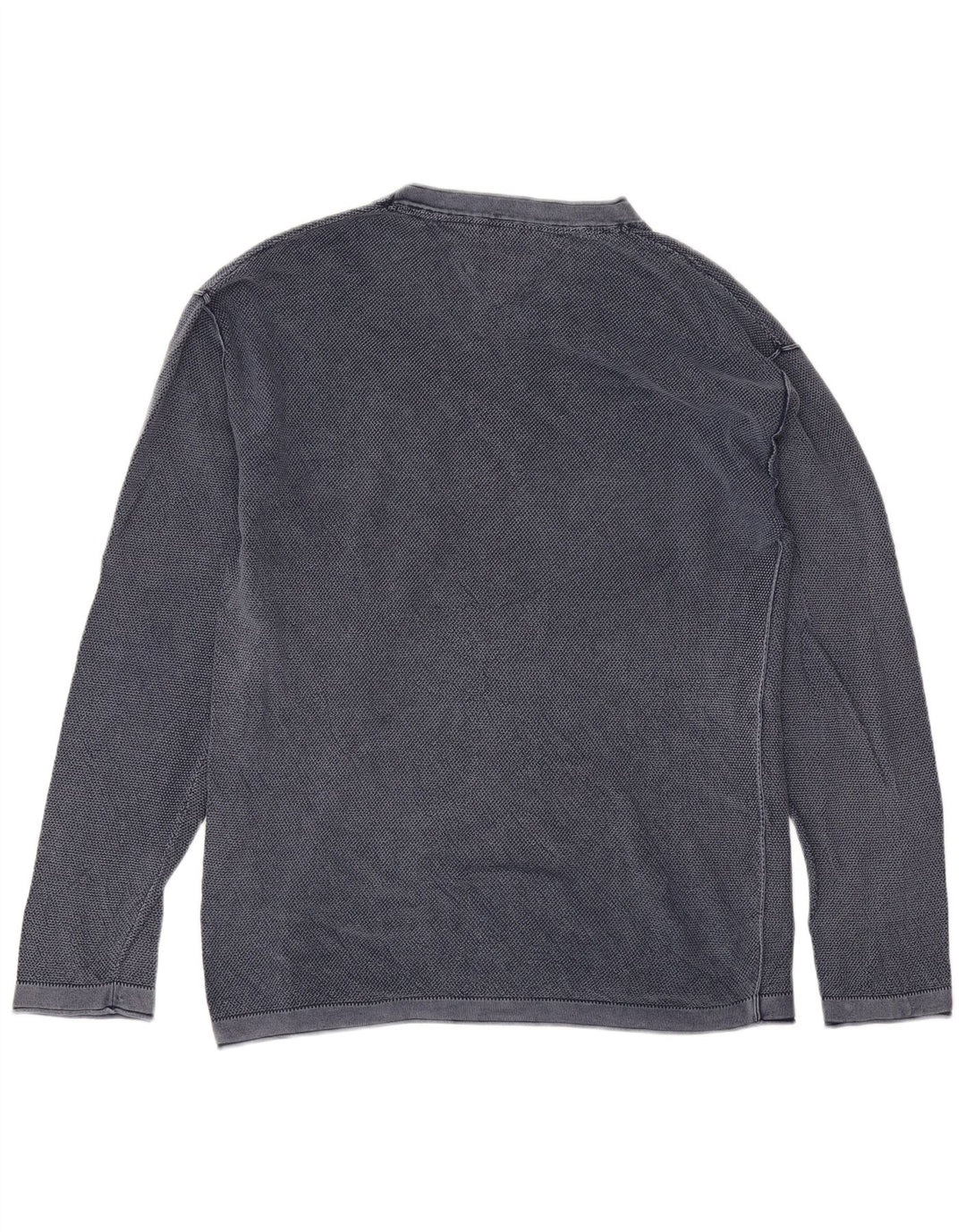 Tommy Hilfiger Herre Relaxed Fit Top Langærmet lille marineblå bomuld