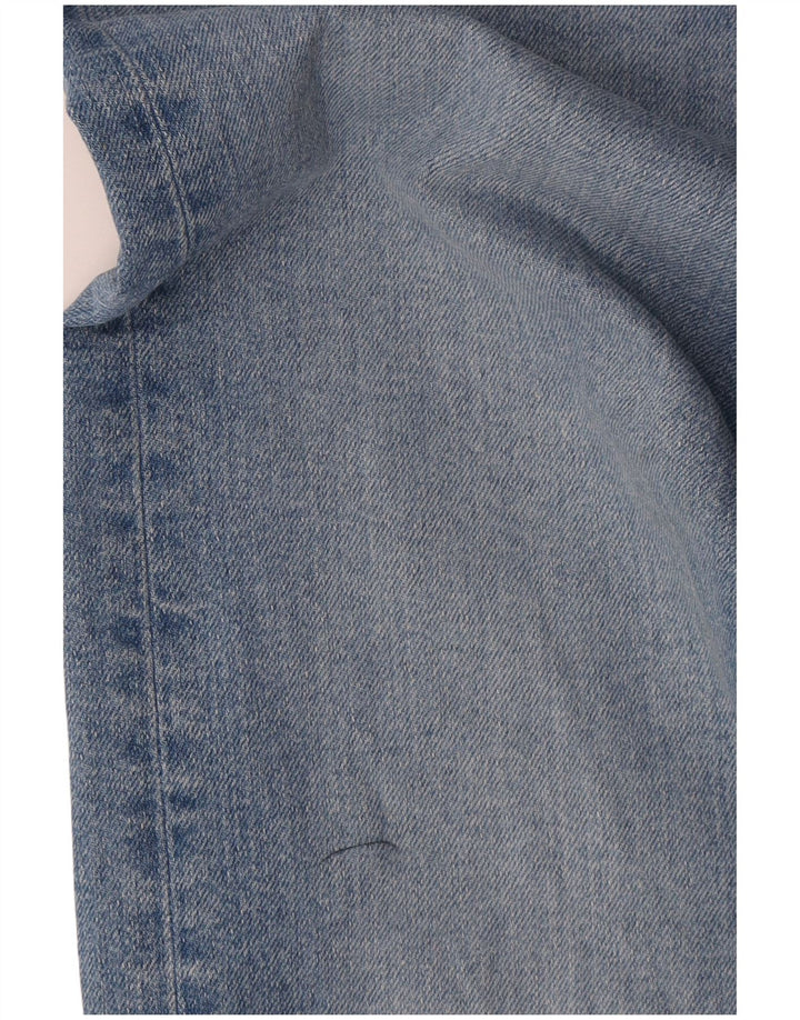 Levi's Dame Ribcage Straight Jeans W25 L29 Blå Bomuld