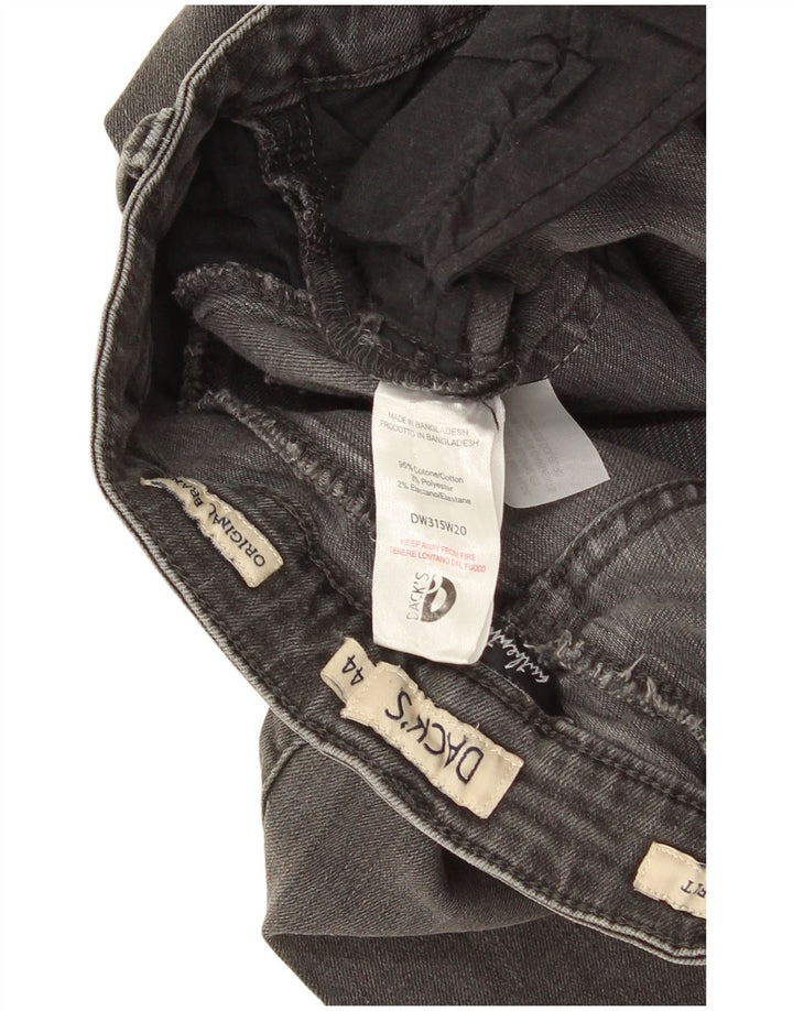 Dacks Skinny Jeans til kvinder IT 44 Medium W30 L28 Grå Bomuld