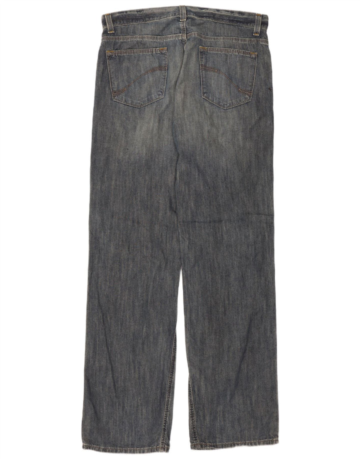 Dkny Herre Straight Jeans W34 L34 Blå Bomuld