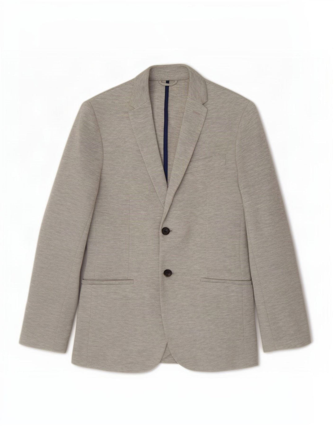 Zara Herre 2-knaps blazerjakke UK 36 Small Grey Flecked