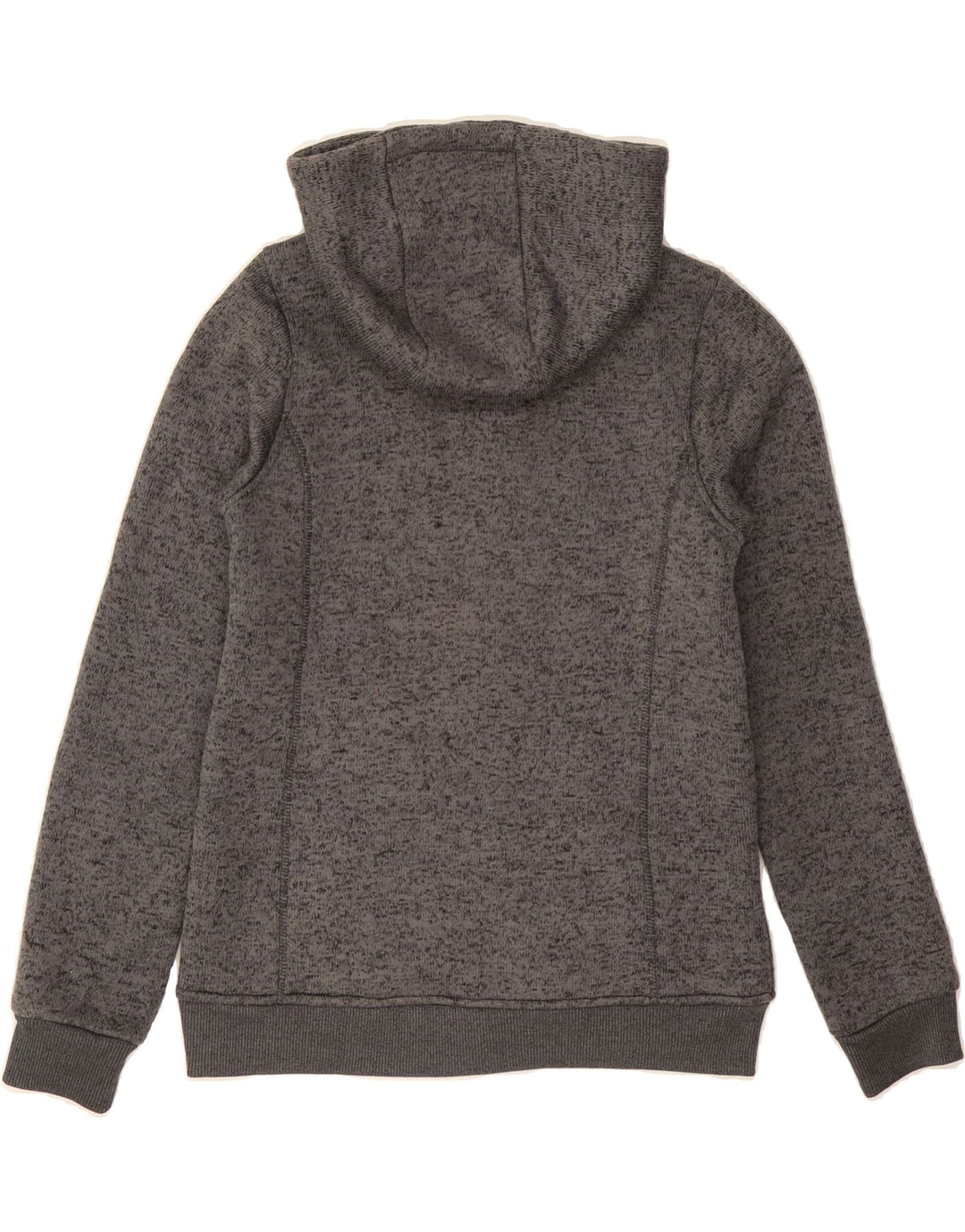 MOUNTAIN WAREHOUSE Boys Zip Hoodie Sweater 11-12 Years Grey Flecked Vintage Mountain Warehouse and Second-Hand Mountain Warehouse from Messina Hembry 