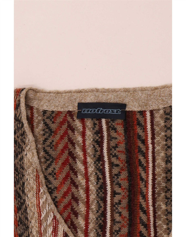 Vintage herrevest Stor flerfarvet stribet