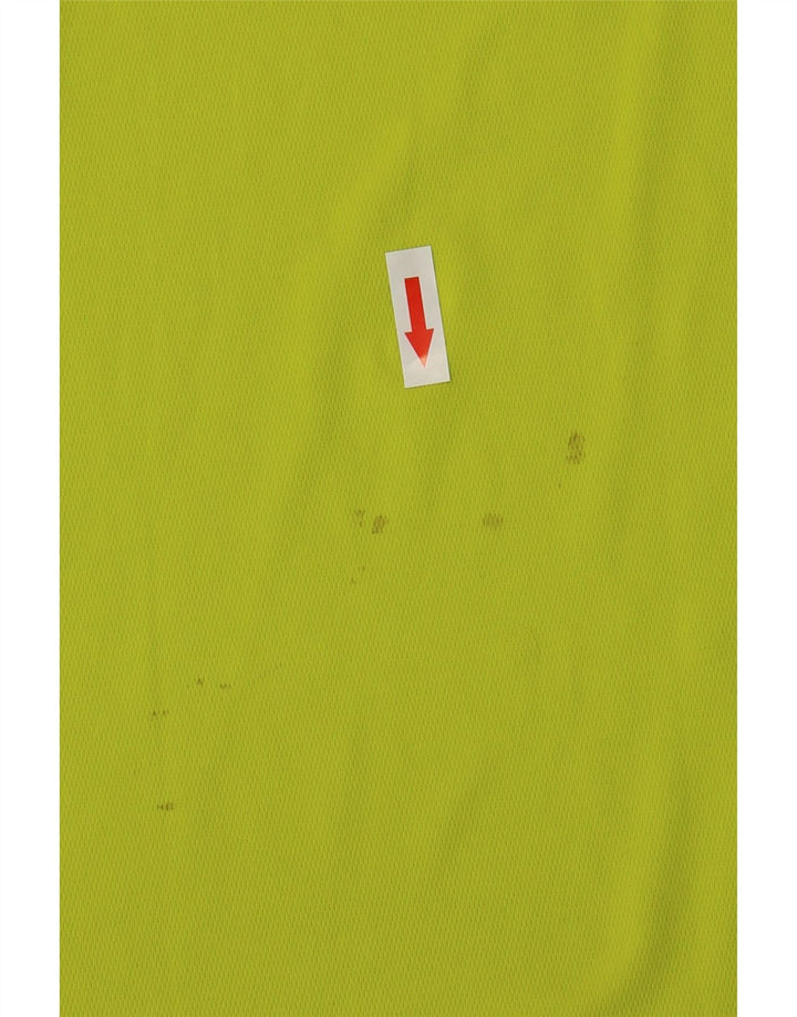 Nike Herre Dri Fit T-Shirt Top Stor Grøn Polyester