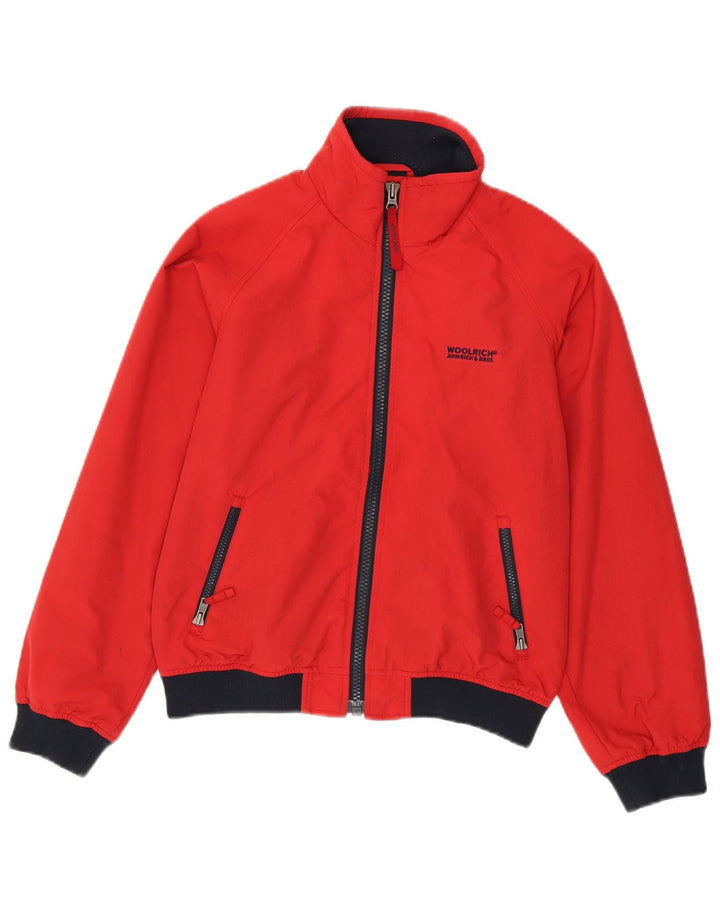 Woolrich Boys Bomber Jacket 11-12 År Rød