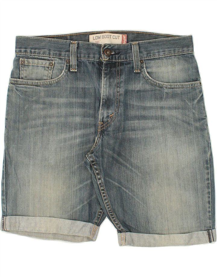 LEVI'S Womens 527 Denim Shorts W32 Large  Grey Cotton Vintage Levi's and Second-Hand Levi's from Messina Hembry 