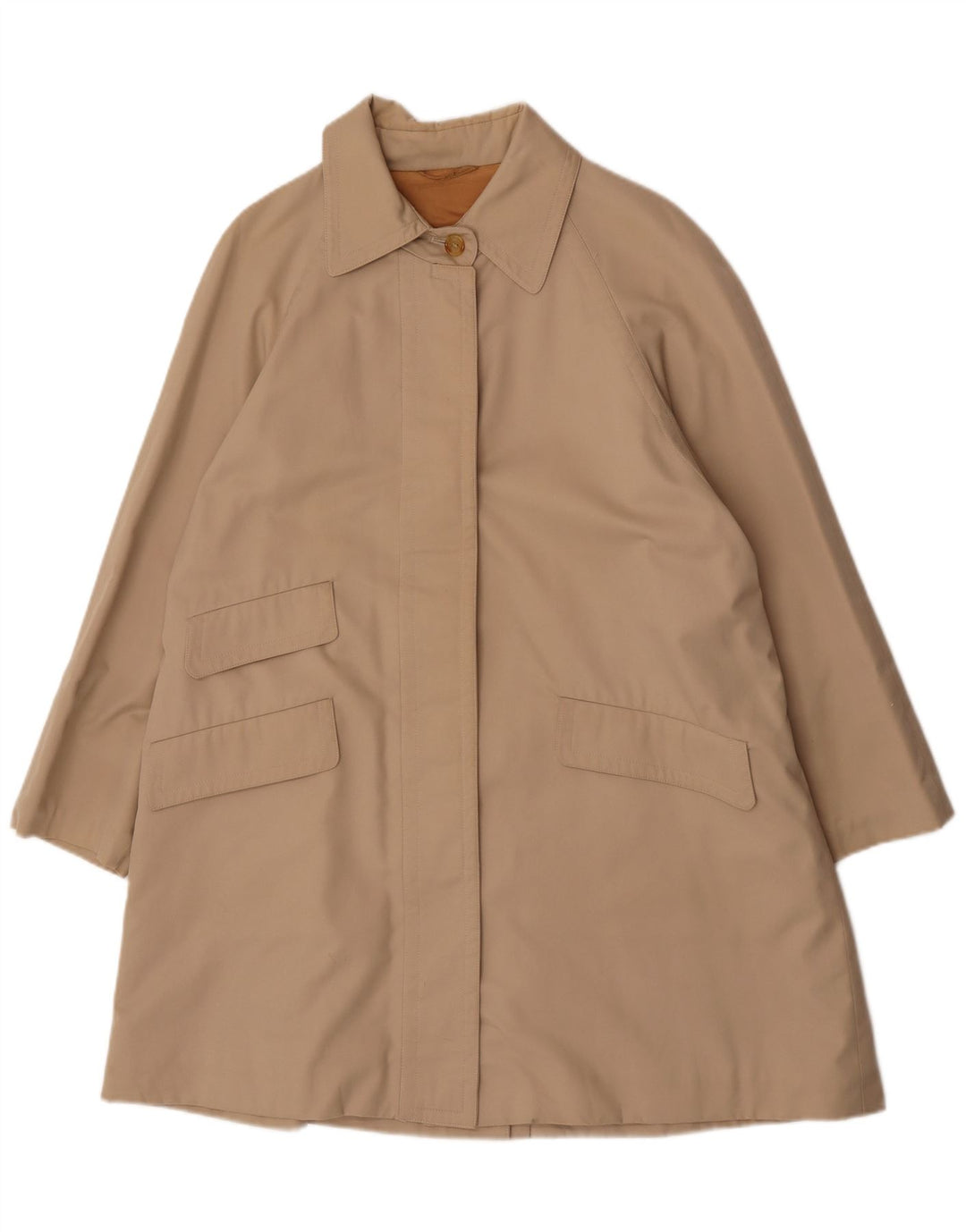 Aquascutum Dame Oversized Trench Coat UK 12 Medium Beige Classic