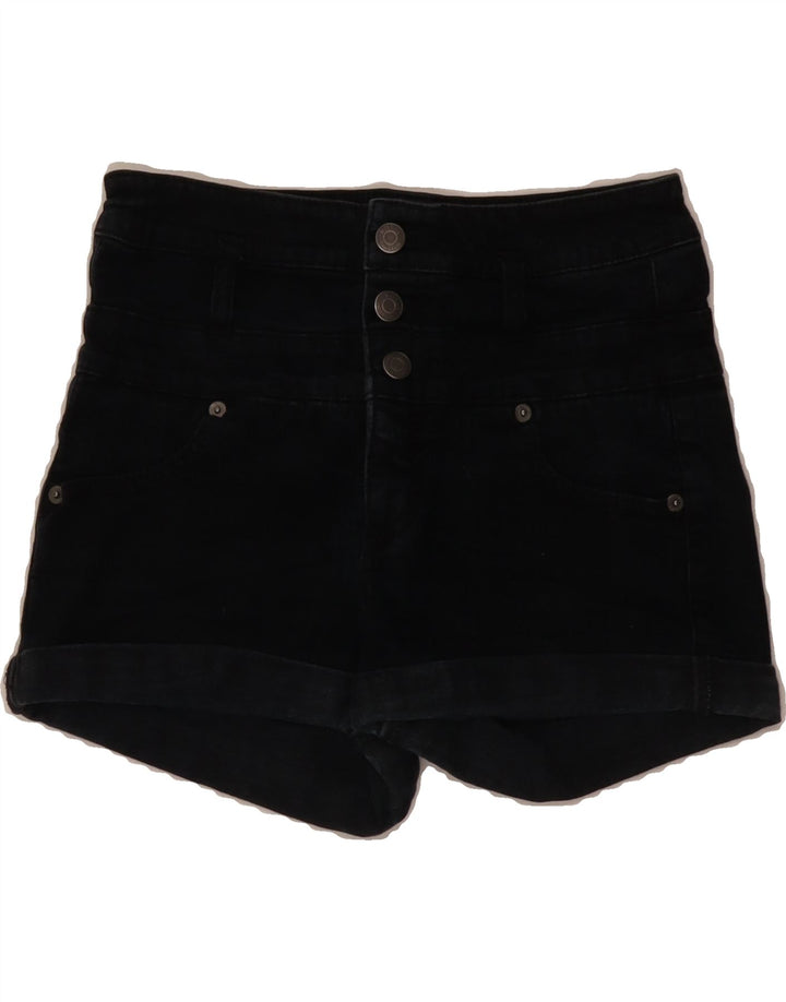 MOSSIMO Womens High Rise Denim Shorts US 6 Medium W28 Blue Cotton Vintage Mossimo and Second-Hand Mossimo from Messina Hembry 