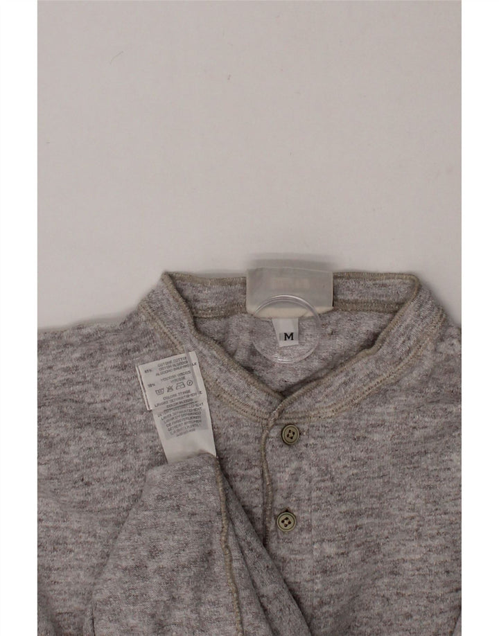 RIFLE Mens Top Long Sleeve Medium Grey Cotton Vintage Rifle and Second-Hand Rifle from Messina Hembry 