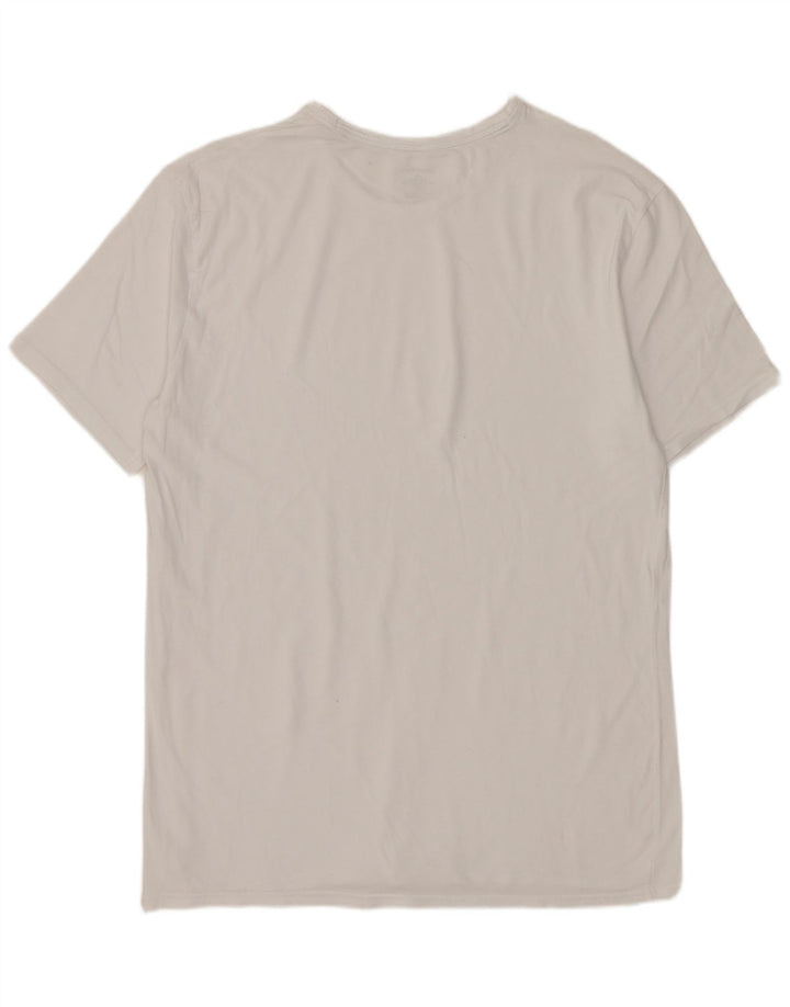Calvin Klein Herre T-Shirt Top Stor Hvid