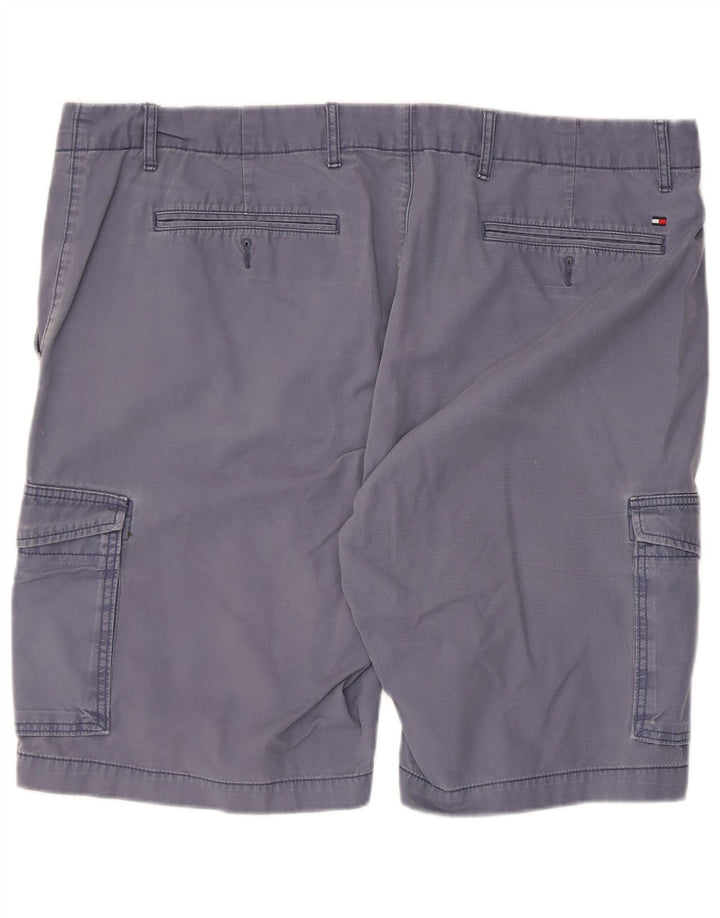 Tommy Hilfiger Herre Cargo Shorts W40 XL Blå Bomuld