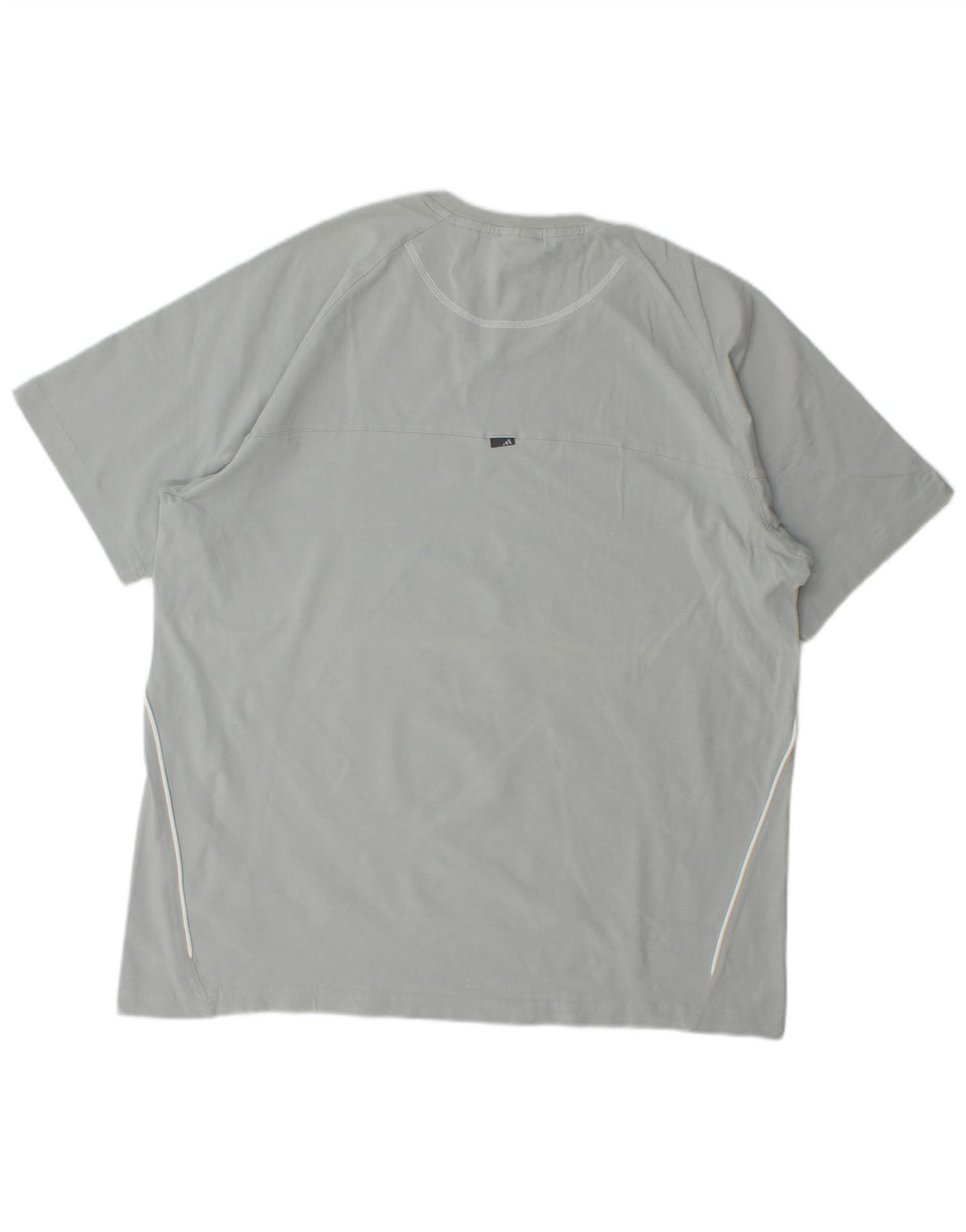 Adidas Herre T-Shirt Top XL Grå Bomuld