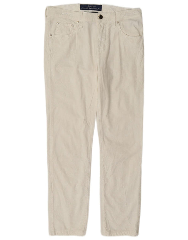 Jacob Cohen Dame Slim Casual Bukser W27 L26 Hvid