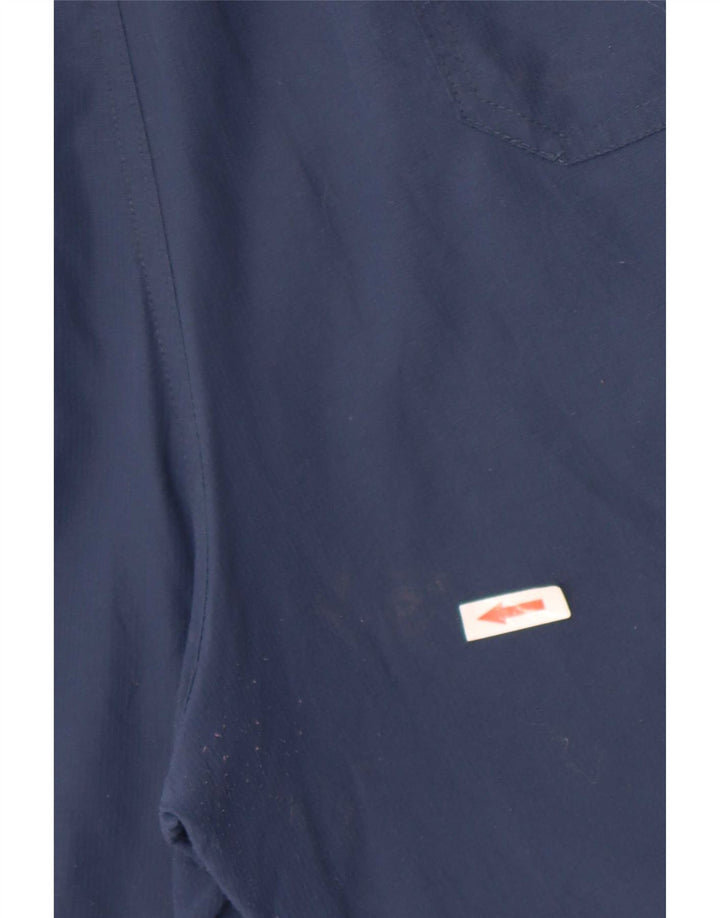 Reebok Mens Sport Shorts Large  Navy Blue Nylon