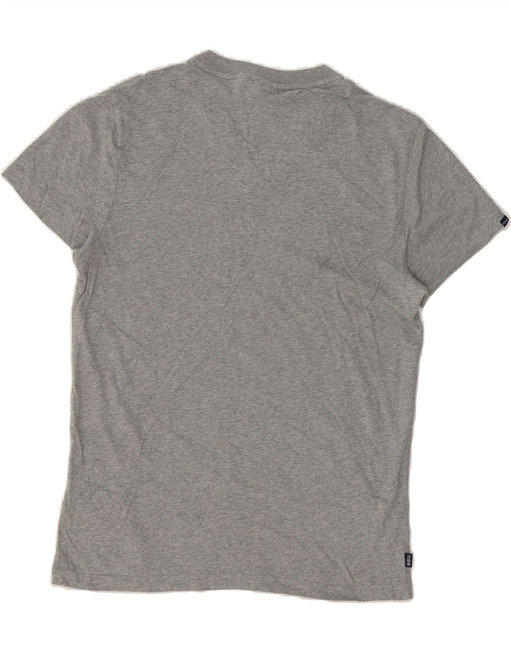 SUPERDRY Mens T-Shirt Top Medium Grey Cotton Vintage Superdry and Second-Hand Superdry from Messina Hembry 