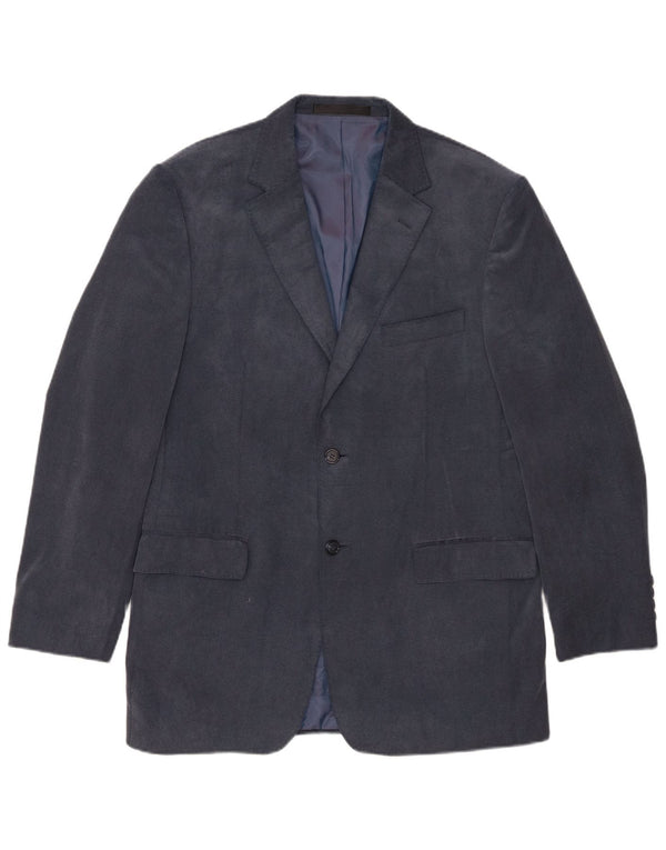 Marks & Spencer Herre 2 Button Blazer Jacket UK 40 Medium Navy Blue