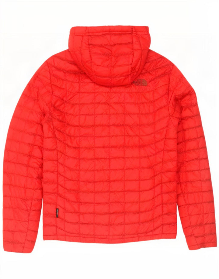 The North Face Herre hættepolstret jakke UK 36 Lille rød nylon