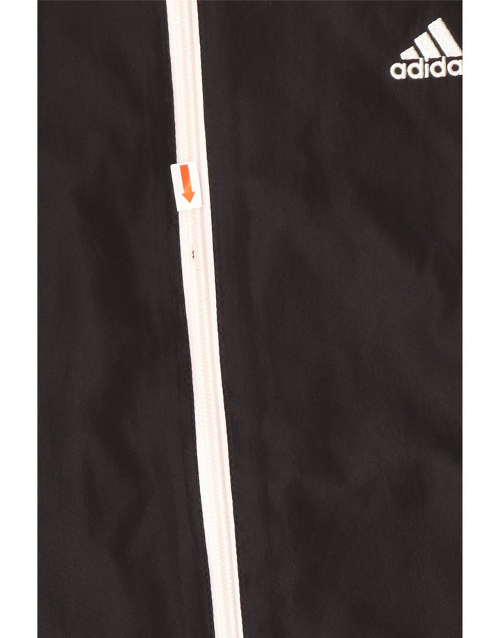 Adidas Træningsdragt til mænd Topjakke UK 40/42 Medium Sort Polyester