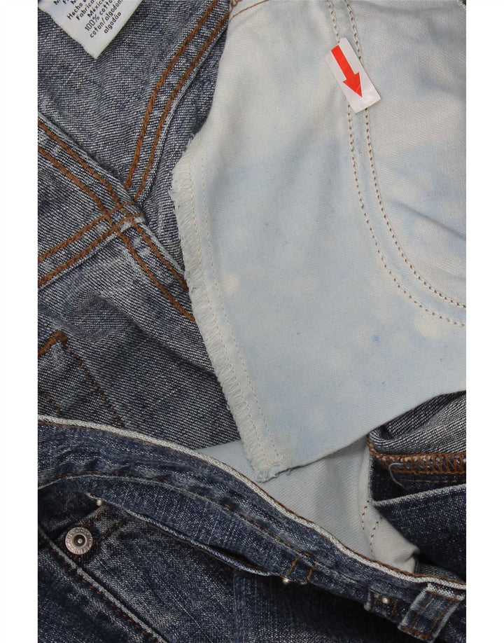 Calvin Klein Straight Jeans til mænd W34 L31 Blå Bomuld