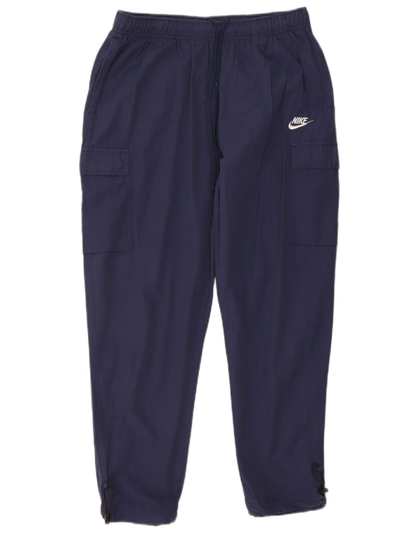 Nike Herre Cargo træningsdragt Bukser Joggers Large Marineblå Bomuld