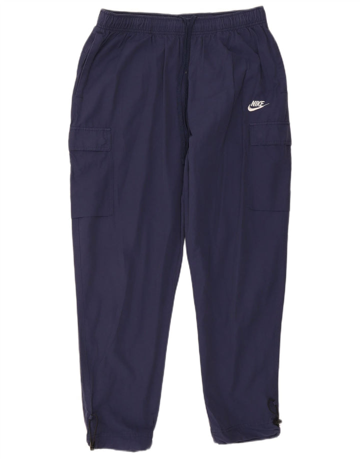 Nike Herre Cargo træningsdragt Bukser Joggers Large Marineblå Bomuld