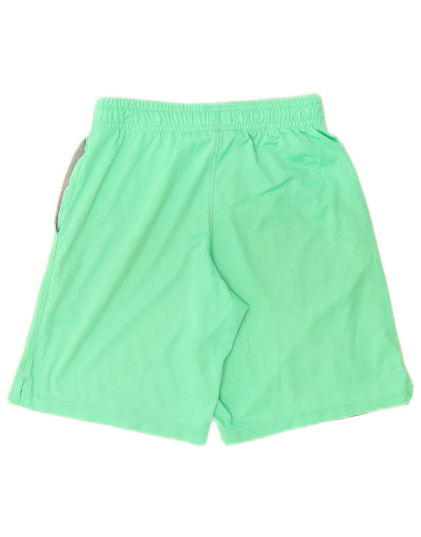 Under Armour drenge grafiske sportsshorts 7-8 år Lille grøn farveblok