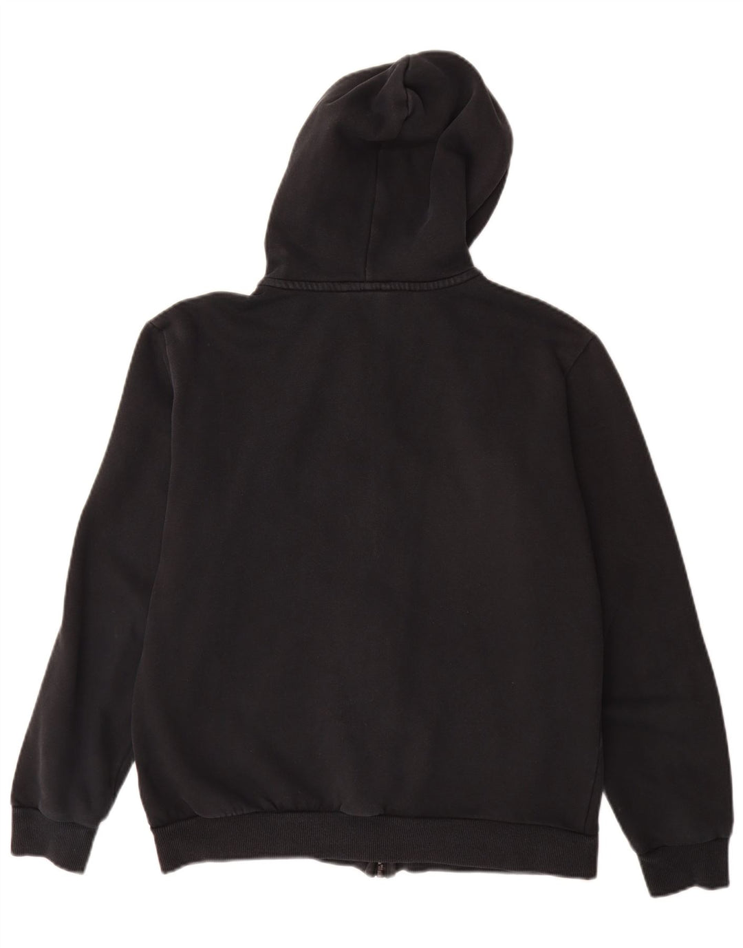 Puma hættetrøje med lynlås til kvinder UK 14 Medium Sort