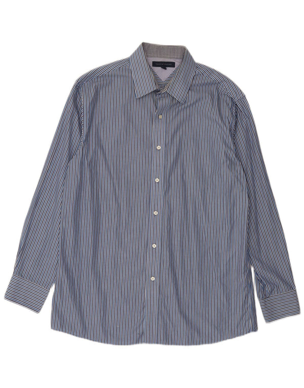 Tommy Hilfiger Herreskjorte str. 16 Large Blue Pinstripe