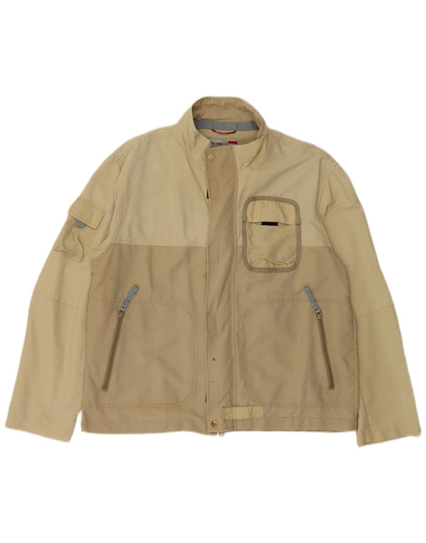 Energie Herre Utility Jacket UK 42 XL Beige Colourblock