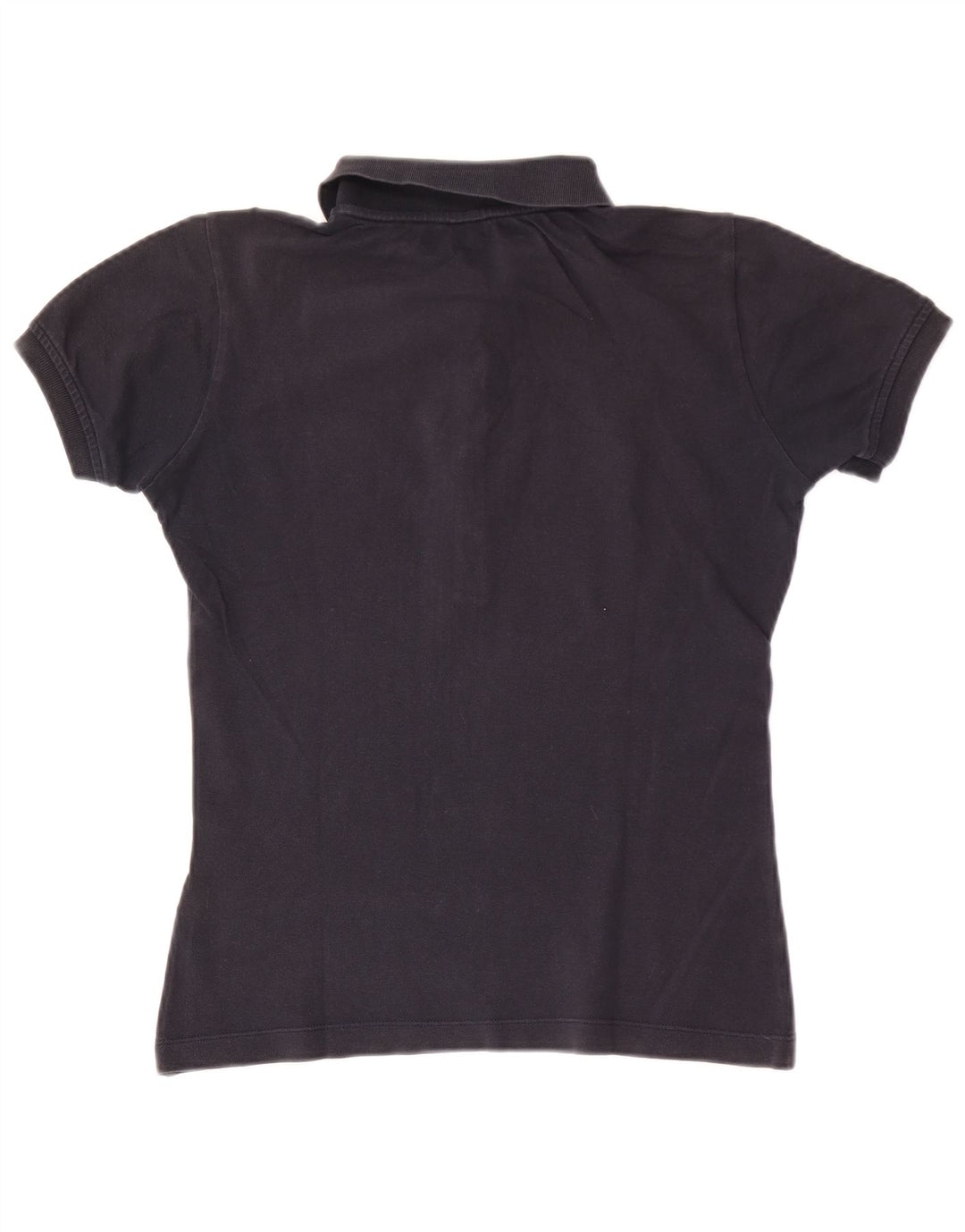 North Sails Dame Polo Shirt UK 12 Medium Sort Bomuld