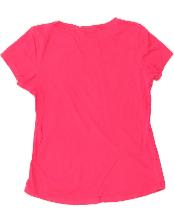 PUMA Womens Graphic T-Shirt Top UK 10 Small  Pink Vintage Puma and Second-Hand Puma from Messina Hembry 