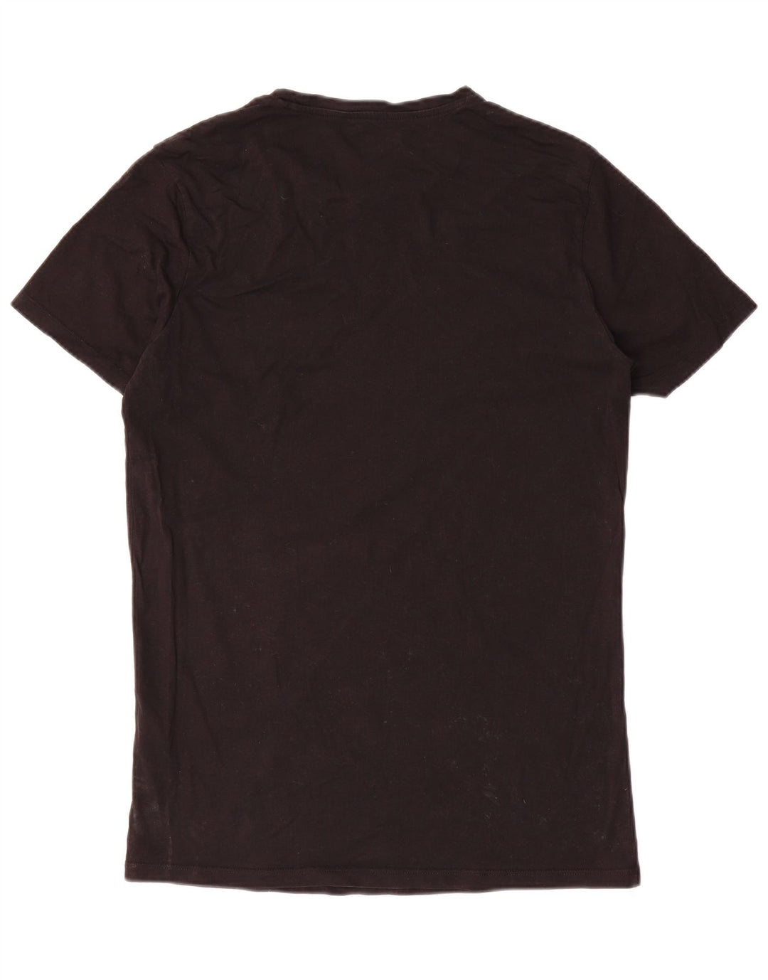 Diesel Herre T-Shirt Top Stor Sort Bomuld