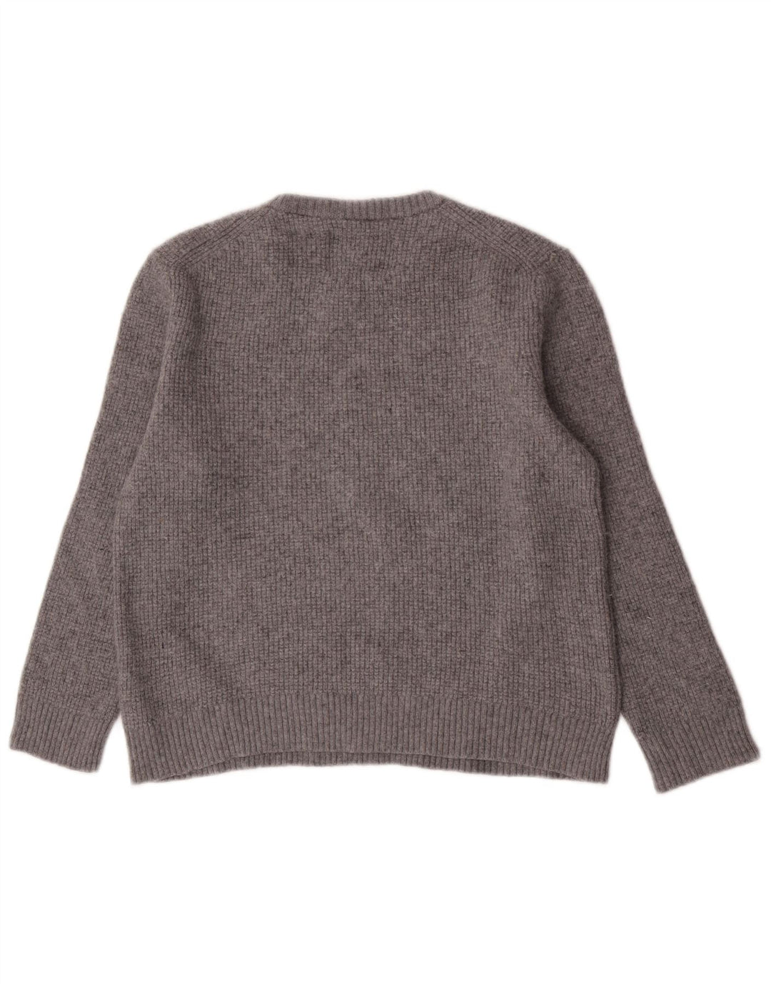 Gant Dame sweater med rund hals DK 16 Stor grå bomuld