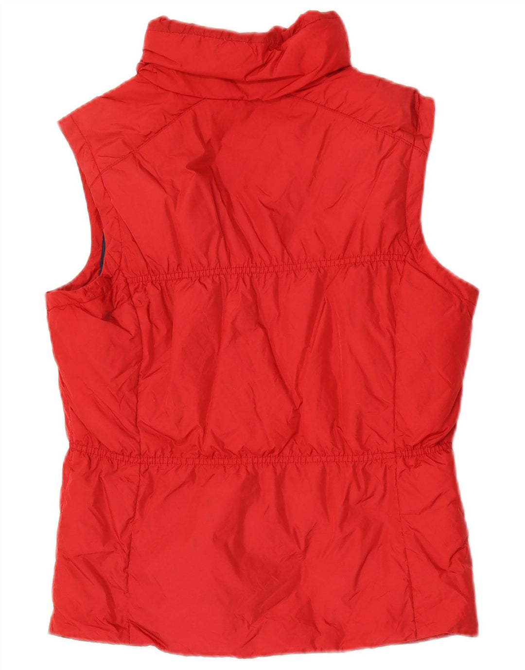 TOMMY HILFIGER Polstret Gilet til kvinder UK 10 Lille rød nylon