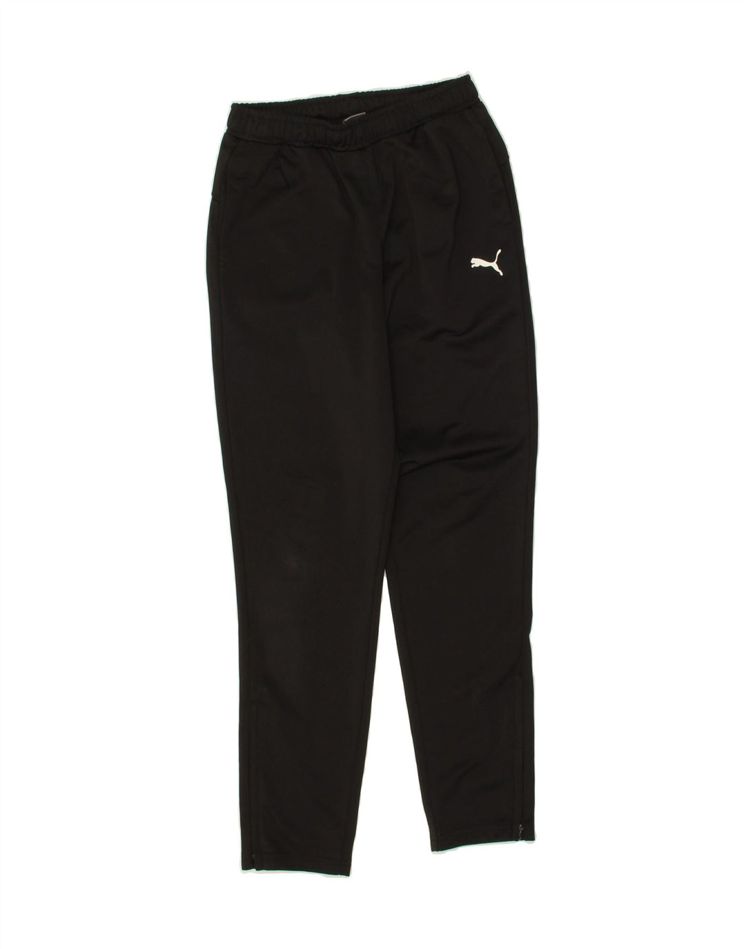 PUMA Boys Tracksuit Trousers 11-12 Years  Black Polyester Vintage Puma and Second-Hand Puma from Messina Hembry 