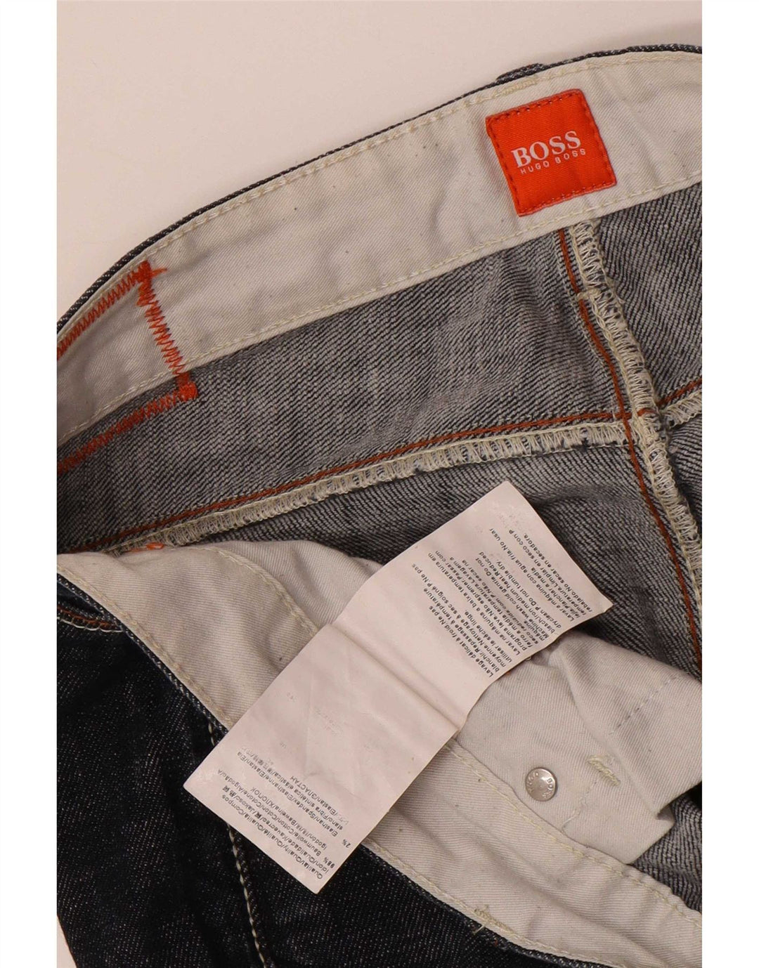 Hugo Boss Herre Slim Jeans W31 L32 Blå Bomuld