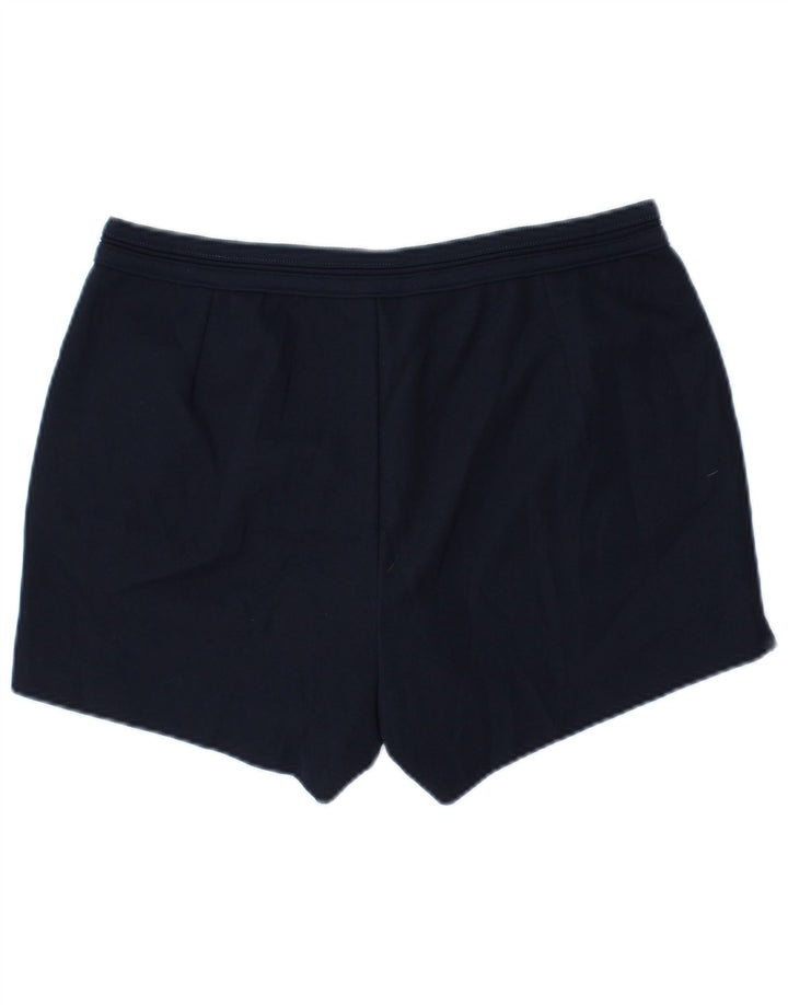 SERGIO TACCHINI chinoshorts til kvinder W32 Stor marineblå polyester