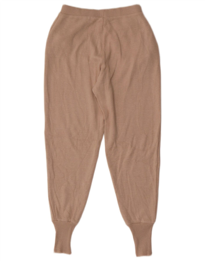 ZARA Træningsdragt til kvinder Joggers UK 8 Small Beige