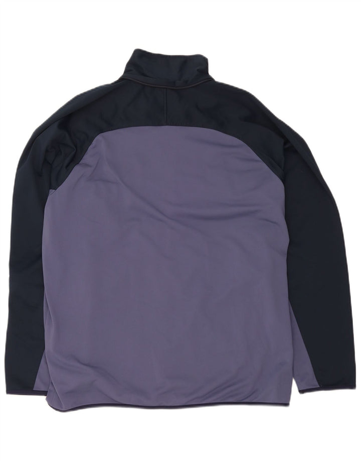 Champion Herre træningsdragt Topjakke Stor marineblå Colourblock Polyester
