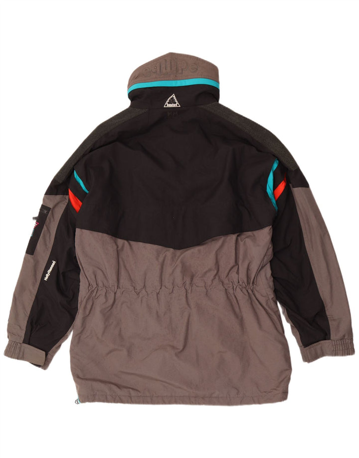 Helly Hansen Herre grafisk skijakke UK 38 Medium Grey Colourblock